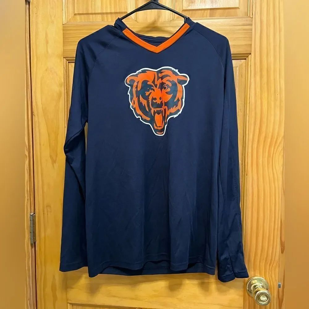 NFL brand Chicago Bears kids size XL long sleeve t
